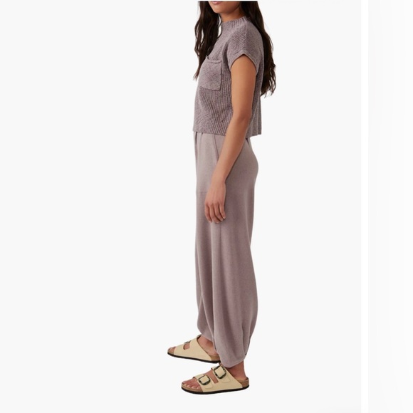 Free People Freya Short Sleeve Sweater In Cashmere Combo Size S - Picture 12 of 12